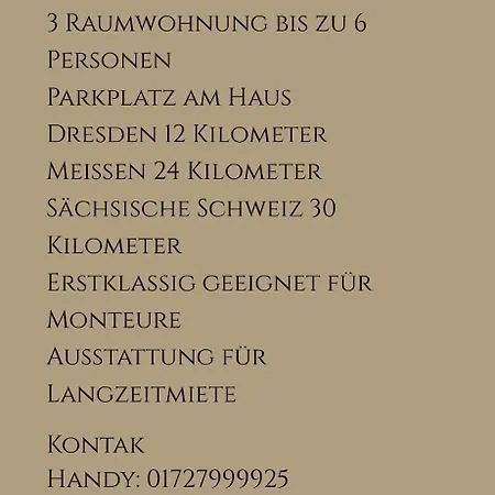 Enjoy דירה Wilsdruff